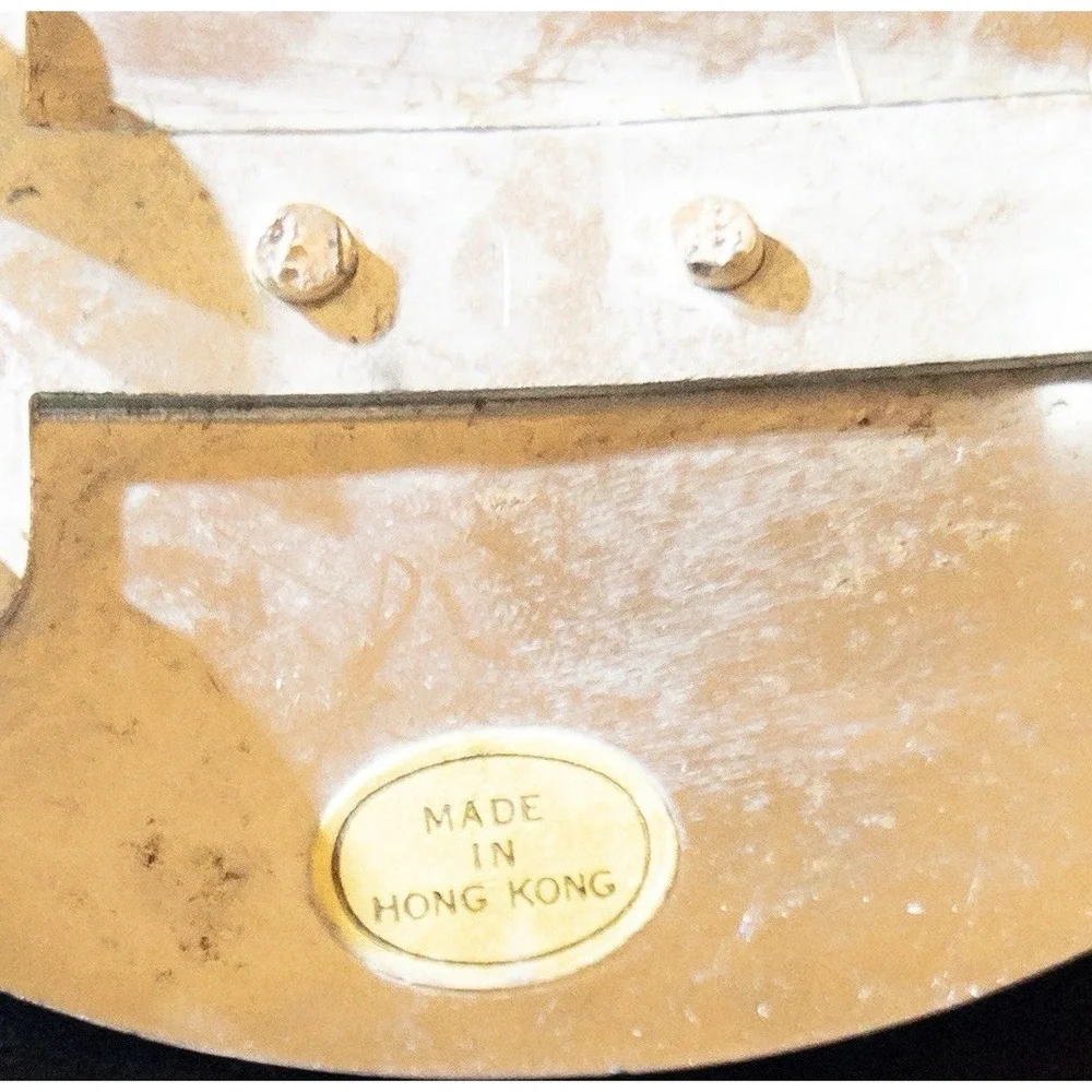 Vintage Western Equestrian Horseshoe Silver Belt Buckle Rodeo‎ Farm Ranch